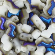 Zorro Bead 5x6 mm Opaque White Azuro x50