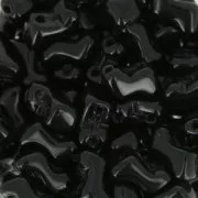 Zorro Bead 5x6 mm Jet  x50