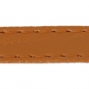 Synthetic bag strap with 10 mm Camel stitching x 1m
