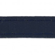Synthetic bag strap with 10 mm Navy Blue stitching x 1m