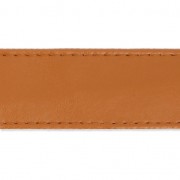 Synthetic bag strap with 25 mm stitching Camel x 50cm|raw }}