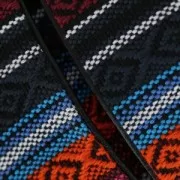 Bag strap with ethnic pattern and synthetic lining 25 mm Navajo x 50cm