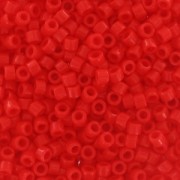 Miyuki Delica 11/0 DB0727 - Opaque Vermillion Red, 100 g