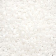 Miyuki Delica 11/0 DB0351 - Opaque White AB Matte x 100 g