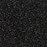 Miyuki Delica 11/0 DB0310 - Matte Black x 100 g