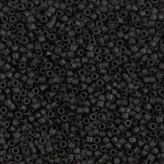 Miyuki Delica 11/0 DB0310 - Matte Black x 100 g