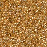 Miyuki Delica 11/0 DB0042 - Gold with Silver Lining, 100g