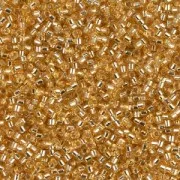 Miyuki Delica 11/0 DB0042 - Gold with Silver Lining, 100g
