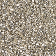 Miyuki Delica 11/0 DB0035 - Galvanized Silver Metallic, 100 g