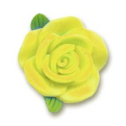 Fimo Rose 26mm yellow|raw }}