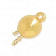 Clasp to be clipped ball 7x13 mm Gold Tone|raw }}