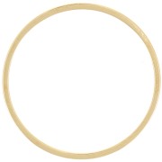 Spacer  for beadweaving round 25 mm - Gold tone x1|raw }}