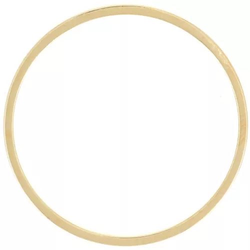 Spacer for beadweaving round 25 mm - Gold tone x1