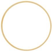 Spacer for beadweaving round 30 mm gold tone