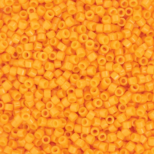 Miyuki Delica Duracoat 11/0 DB2104  - Opaque Kumquat x8g