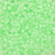 Miyuki Delica 11/0 DB1858 - Dyed Mint Green Silk Inside x8g|raw }}