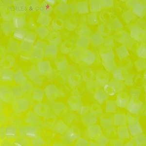 Miyuki Delica 11/0 DB1857 - Dyed Lime Aid Silk Inside x8g