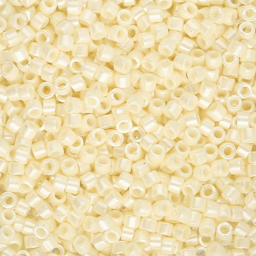 Miyuki Delica 11/0 DB1531-1 - Opaque Pale Yellow Ceylon x8g
