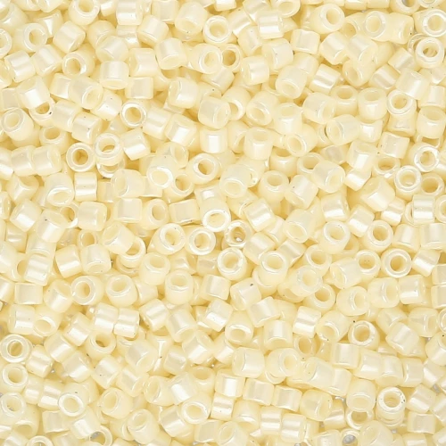 Miyuki Delica 11/0 DB1531-1 - Opaque Pale Yellow Ceylon x8g