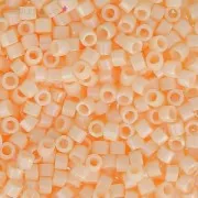 Miyuki Delica 11/0 DB1502 - Opaque Light Peach AB x8g
