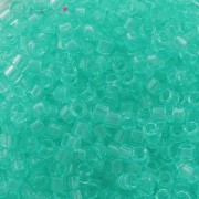 Miyuki Delica 11/0 DB1304 - Transparent Mint Green Dyed x8g