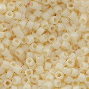Miyuki Delica 11/0 DB0883 - Opaque Dark Cream AB Mat x8g