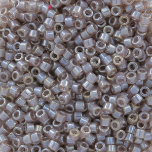 Miyuki Delica 11/0 DB1486 - Transparent Taupe Luster x8g