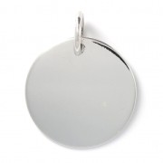 Sterling silver charm to engrave 20 mm x1|raw }}