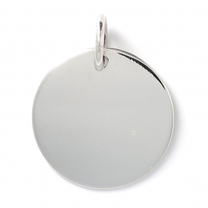 Sterling silver charm to engrave 20 mm x1