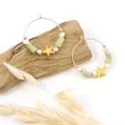 Stopper bead 3 mm with a 0.6 mm hole Gold Filled x2