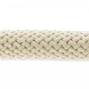 Braided cord 10 mm Ivoiry x2.80m