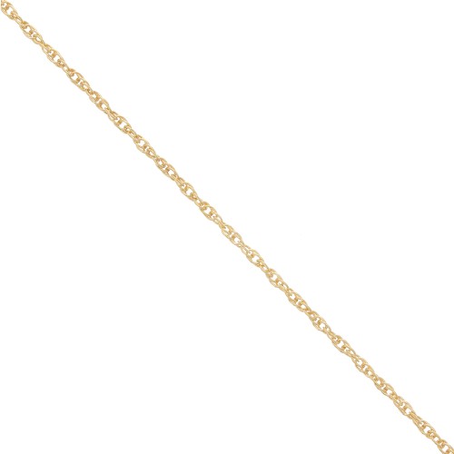 Twisted Cable chain chain 1,6 mm Gold filled x 50cm