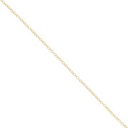 Cable chain chain 1.3mm Gold filled x 50cm|raw }}