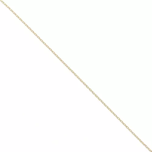 Cable chain miror chain 1 mm Gold filled x 1 m