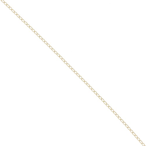 Rombo chain 1.1mm Gold filled x 1 m