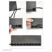 Canvas Plastic sheet to cut 33.6x55.8 cm n°5