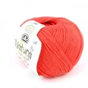 DMC Natura Just Cotton - Cotton ball Coral  (n°18) x 155m