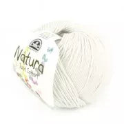 DMC Natura Just Cotton - Cotton ball Ivory (n°02) x 155m
