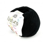 DMC Natura Just Cotton - Cotton ball Black (n°11) x 155m