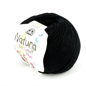 DMC Natura Just Cotton - Cotton ball Black (n°11) x 155m