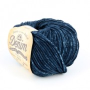 DMC Natura Denim Just Cotton Medium - Cotton ball Indigo (N°07) x75m