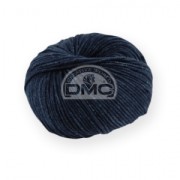 DMC Natura Denim Just Cotton Medium - Cotton ball Indigo (N°07) x75m