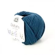 DMC Natura Denim Just Cotton Medium - Cotton ball Bleu de Prusse x 155m