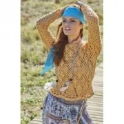 DMC Natura Denim Just Cotton Medium - Cotton ball Rouge (n°55) x 75 m