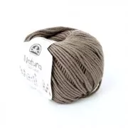 DMC Natura Denim Just Cotton Medium - Cotton ball Marron Glaise  x75m