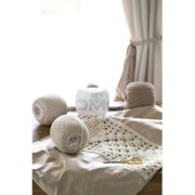 Cotton crochet thread Babylo 10 DMC off-white x 530 m