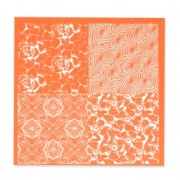 Silk Screen for polymer clay 115x120 mm - Succulent Swirl
