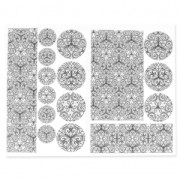 Color Me Magic Transfer : Fancy Fiddleheads|raw }}