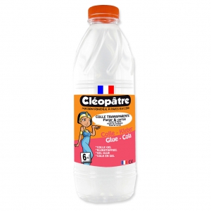 Cléopâtre Adhesive strong transparent glue for Slime and DIY x1 kg