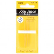 John James Beading needle Size 10 55 x0,46 mm x4